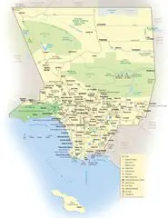 Los Angeles Travel Map