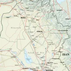 Map Of Northern Iraq
