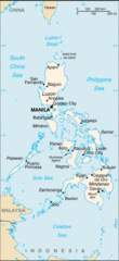 Map Philippines 2005