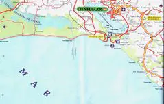 Map of Cienfuegos