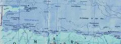 Map of Golfo De San Blas