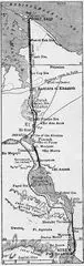 Map of Suez Canal 1906
