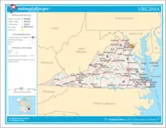 Map of Virginia Na 1