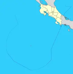 Map of Location Costa Rica