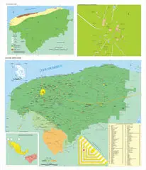 Mapa Turistico Yucatan