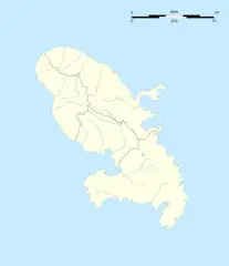 Martinique Department Location Map