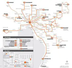 Melbourne Night Bus Map