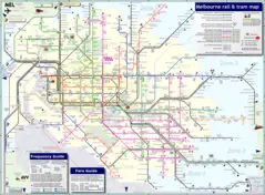 Melbourne Transport Map