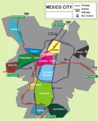 Mexico City Map