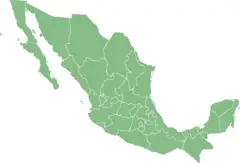 Mexico Blank With State