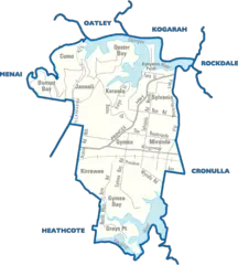 Miranda City Map