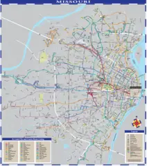 Missouri Transport Map