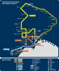 Naples Metro Map (napoli)