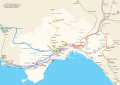 Naples Metro System Map (napoli)