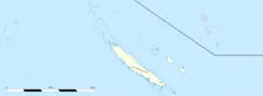 New Caledonie Location Map