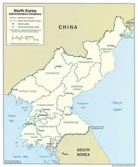 North Korea Administrative Divisions