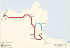 Palermo Metro Map