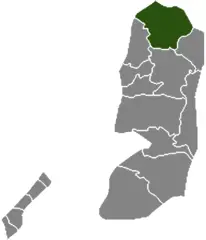 Palestine Districts Jenine