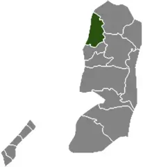 Palestine Districts Toulkarem