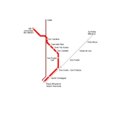 Palma Metro Map
