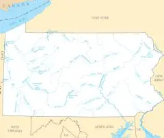 Pennsylvania Rivers And Lakes