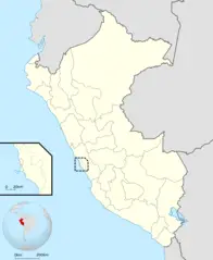 Peru Blank Map