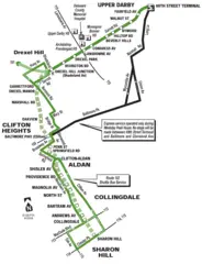 Philadelphia Trolley Map
