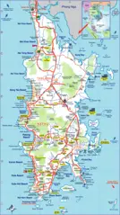 Phuket Map Large 1