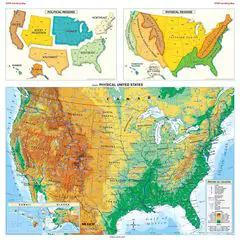 Physical Usa Map