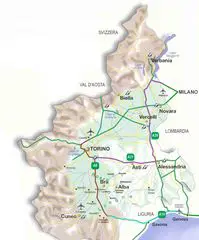 Piedmont Transport Map