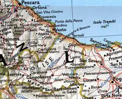 Political Map Campobasso
