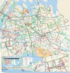 Queens Bus Map