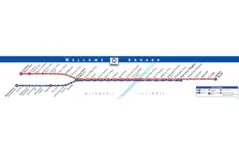 Saint Louis Metro System Map (subway)