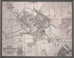 Saint Petersburg Historical Map (1842)