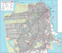 San Francisco Transport Map