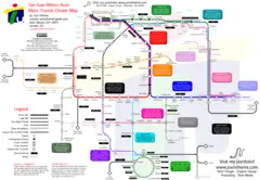 San Juan Metro System Map