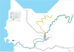 Sassari Metro Map