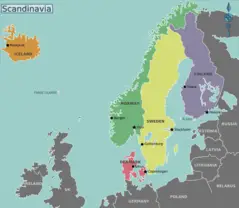 Scandinavia Map 1