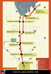 Seattle Street Car Map