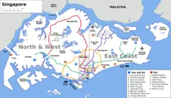 Singapore Overview Map