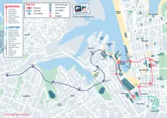 Sydney Metro Map (monorail Light Rail)