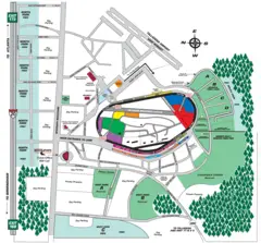 Talladega Superspeedway Stadium Map