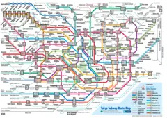 Tokyo Subway Map (metro)