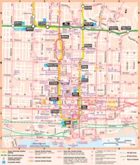 Toronto Downtown Subway Map