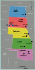 Usa Great Plains Map