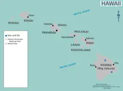 Usa Hawaii Map