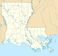 Usa Louisiana Location Map
