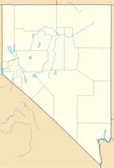 Usa Nevada Location Map
