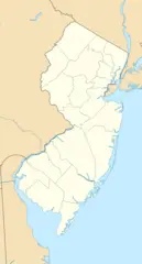 Usa New Jersey Location Map