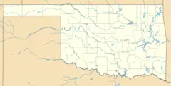 Usa Oklahoma Location Map